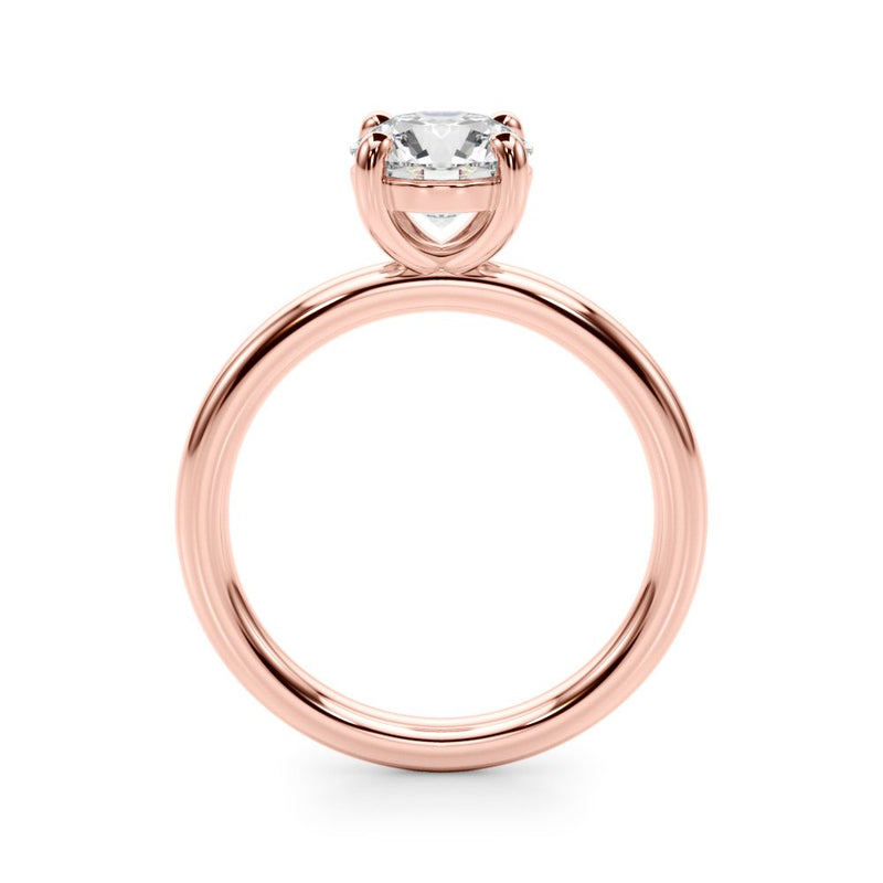 Celine Round Solitaire Engagement Ring