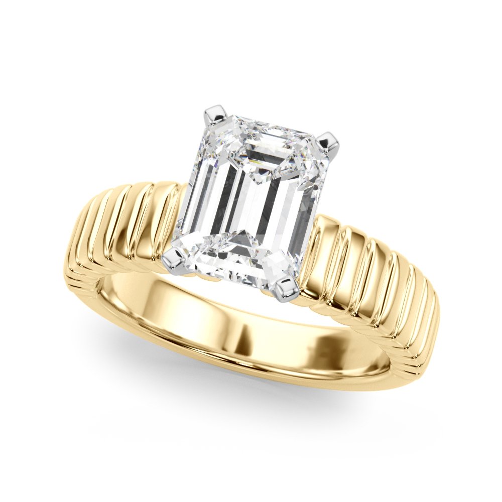 Vita Round Solitaire Engagement Ring