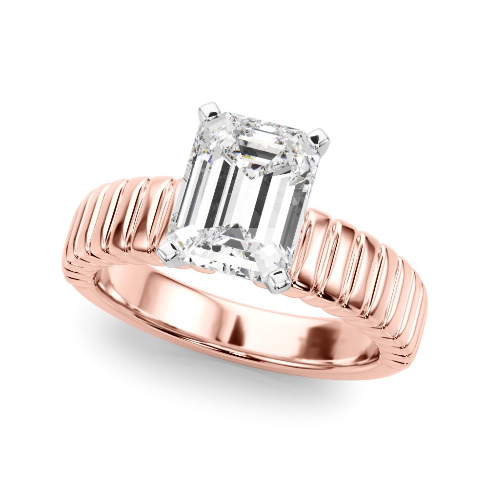 Vita Round Solitaire Engagement Ring