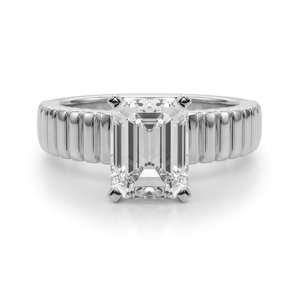 Vita Round Solitaire Engagement Ring