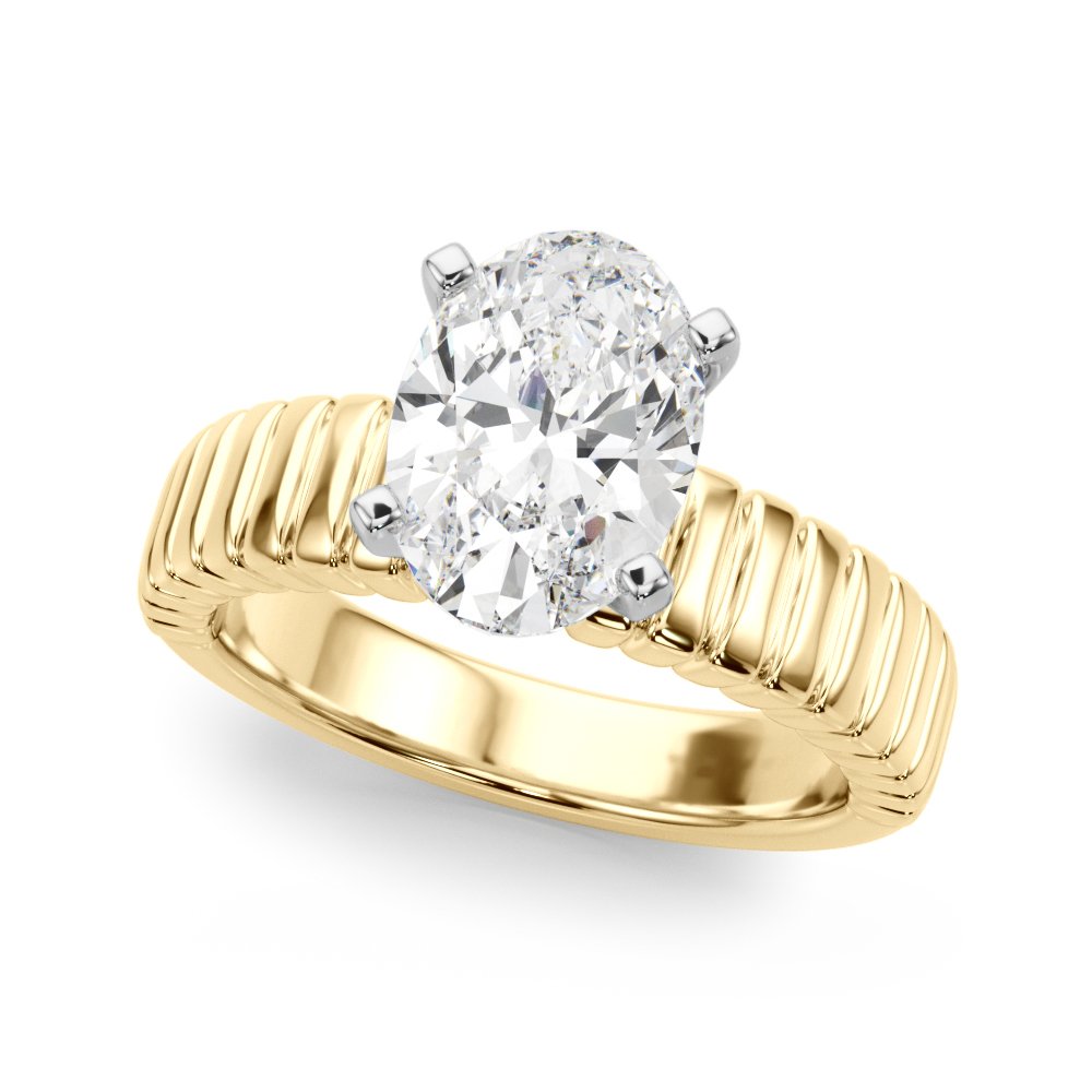 Vita Round Solitaire Engagement Ring