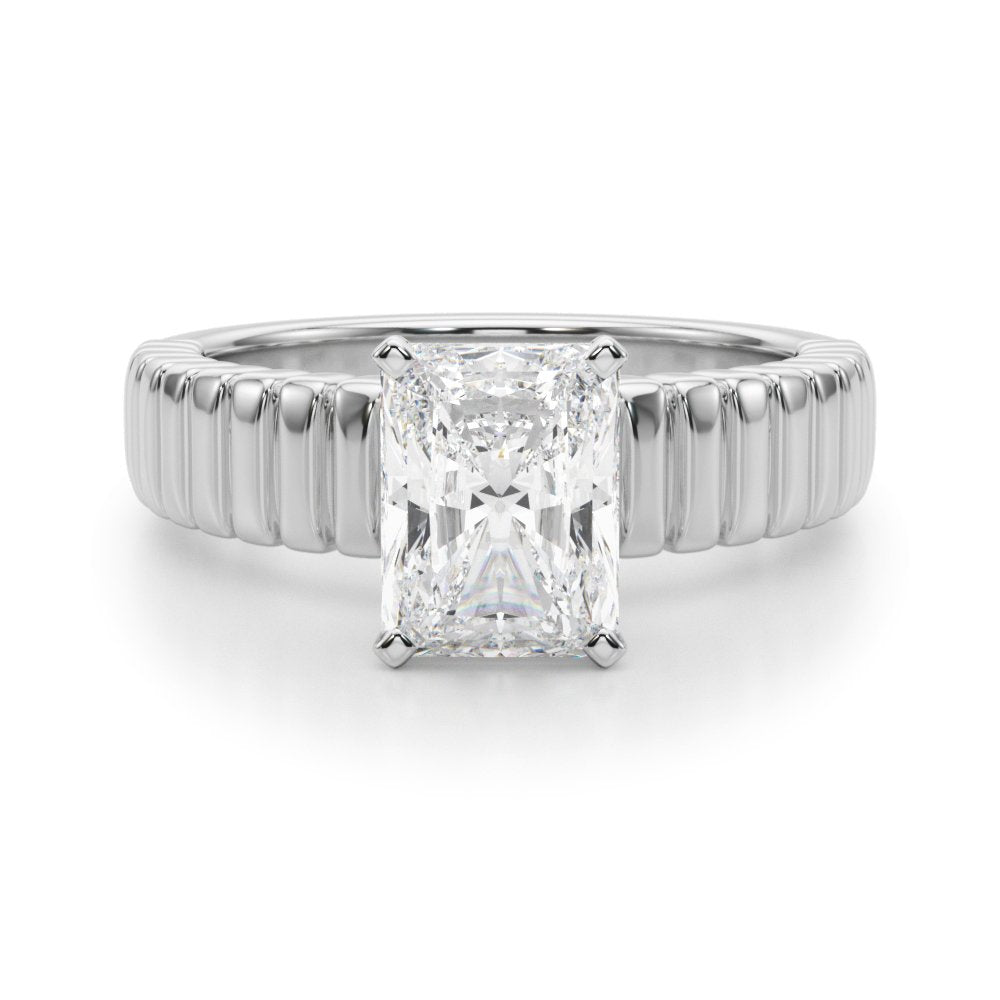 Vita Round Solitaire Engagement Ring