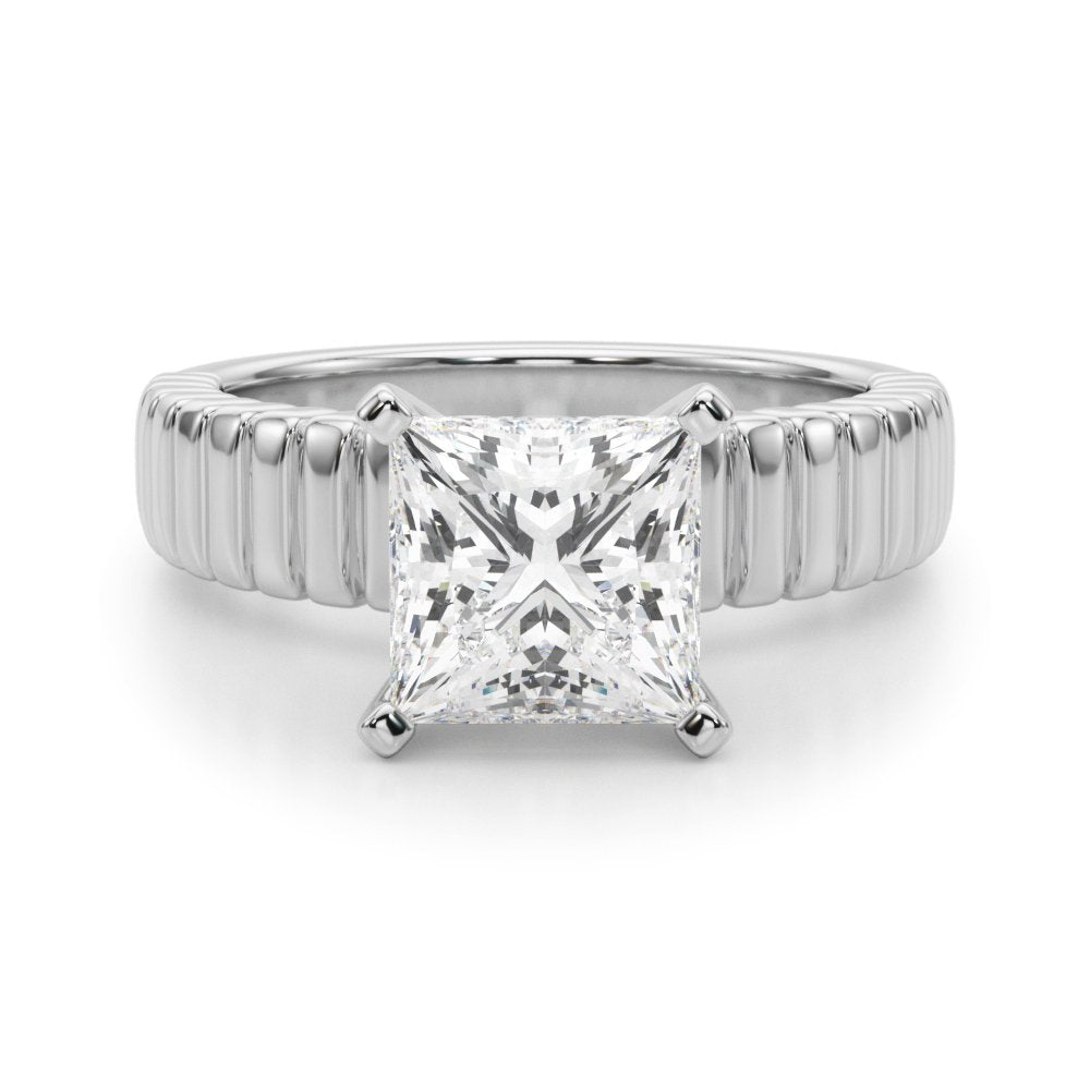 Vita Round Solitaire Engagement Ring