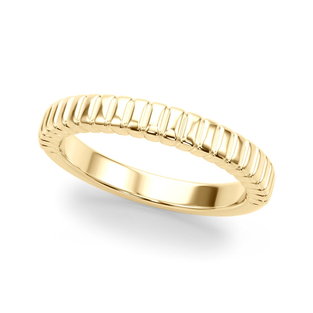 Odette Slender Yellow Gold Wedding Band