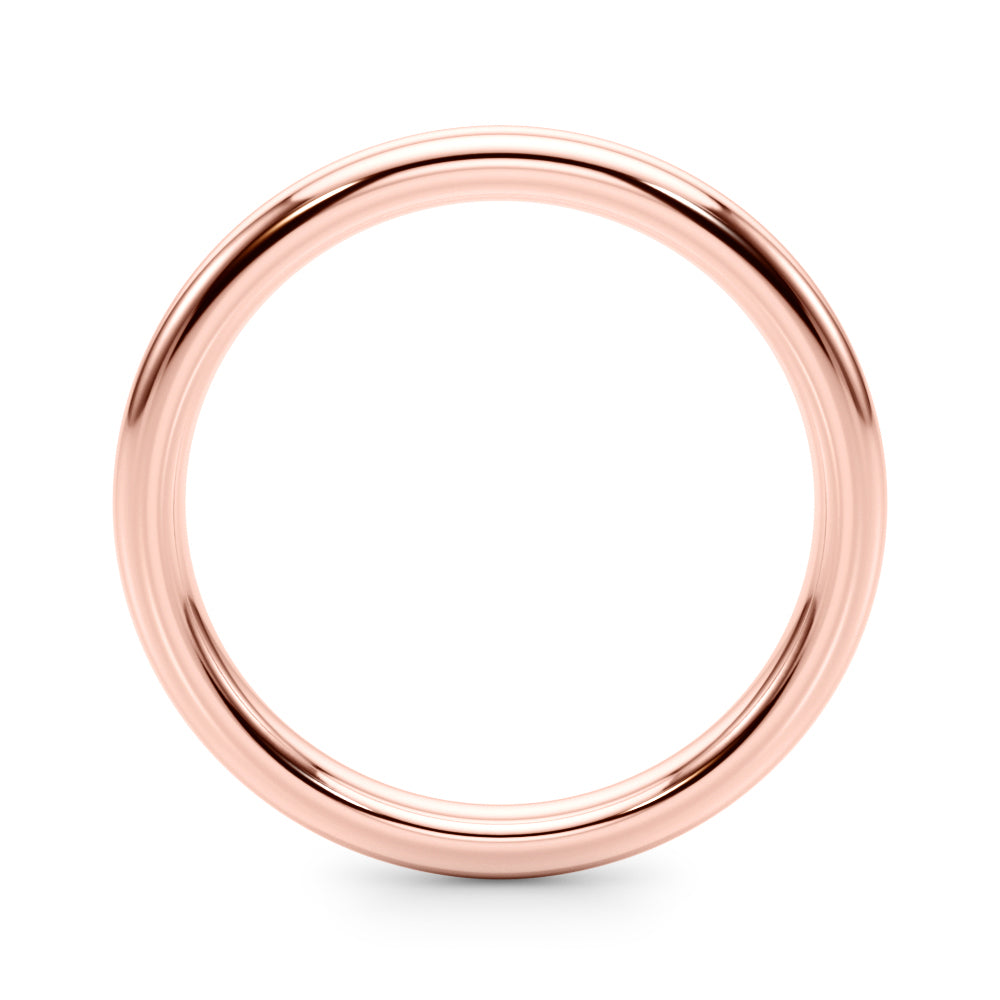 Pascale Rounded-profile Wedding Ring