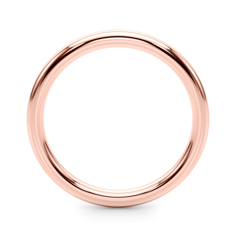 Pascale Rounded Profile Wedding Band