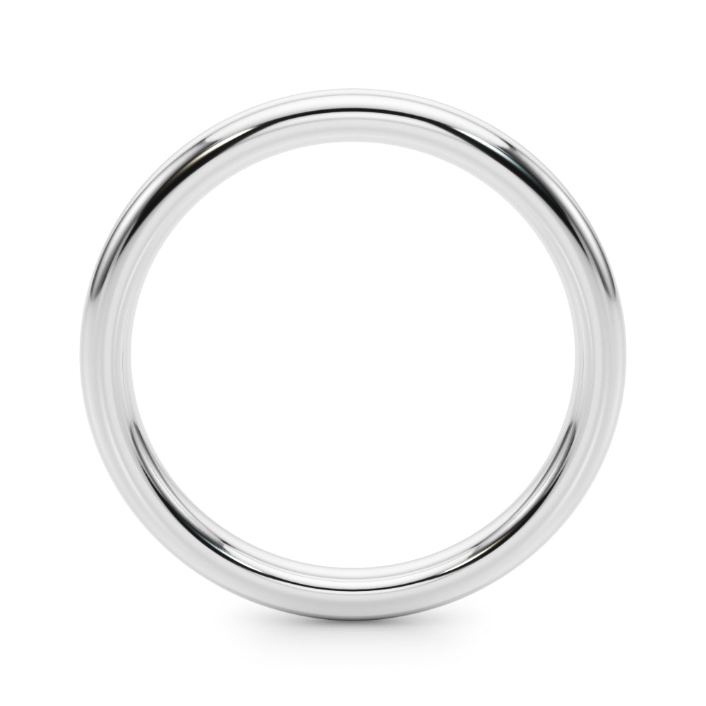 Pascale Rounded-profile Wedding Ring
