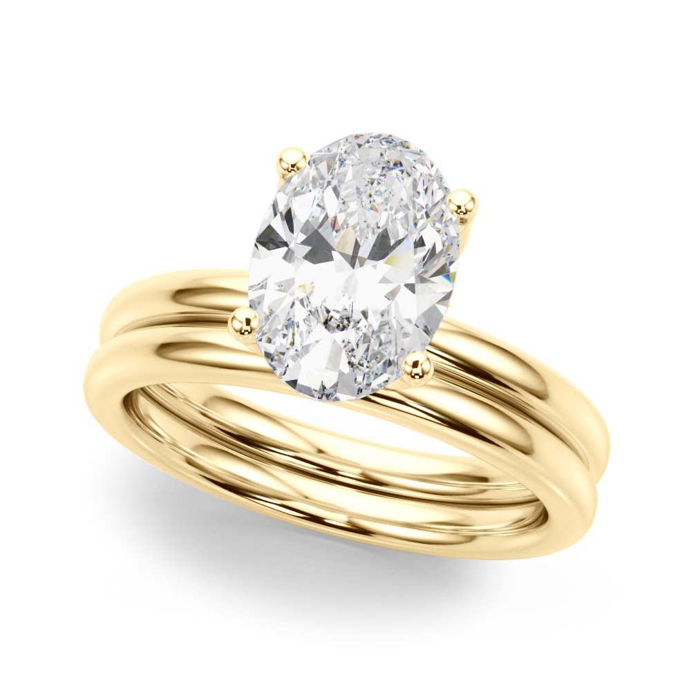 Siena Oval Hidden Halo Engagement Ring