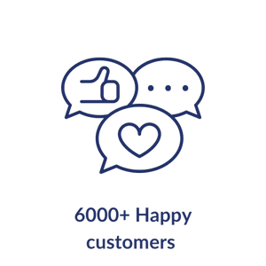 6000+ Happy customers