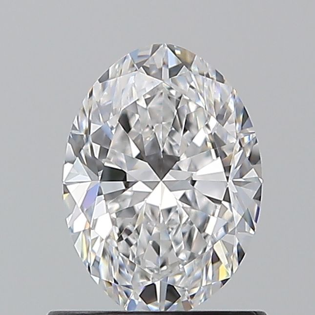0.90 Carat D FL Oval Natural Diamond