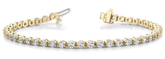 Carole Prong-set Diamond Tennis Bracelet