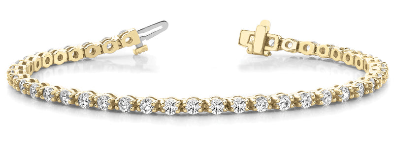 Carole Prong-set Diamond Tennis Bracelet