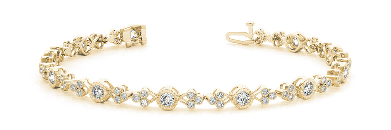 Corinne Prong-set Diamond Fashion Bracelet