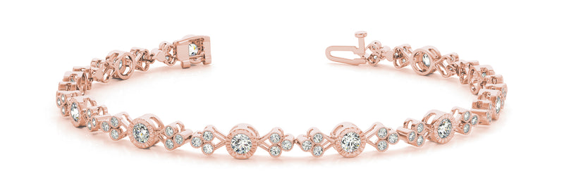Corinne Prong-set Diamond Fashion Bracelet