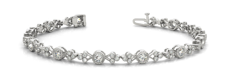 Corinne Prong-set Diamond Fashion Bracelet