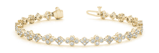 Lucile Vintage-style Diamond Bracelet