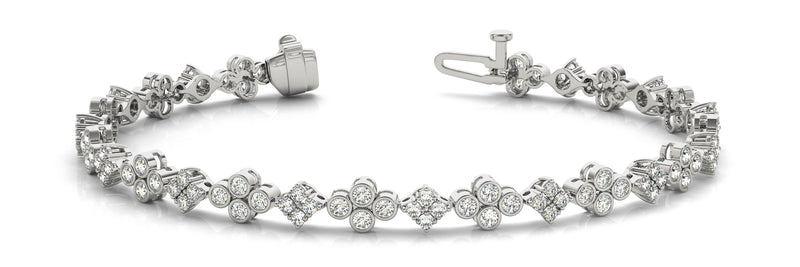 Lucile Vintage-style Diamond Bracelet