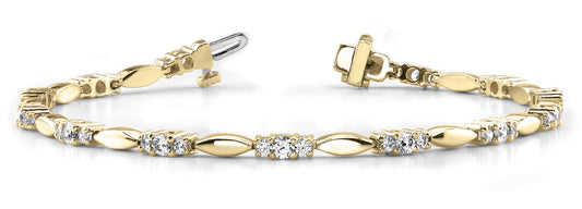 Maud Diamond Bangle Bracelet