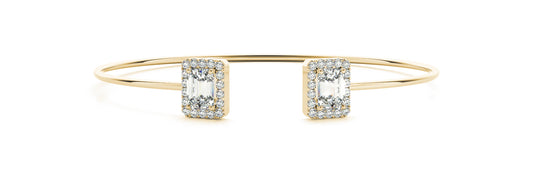 Margot Emerald-cut Diamond Fashion Bangle