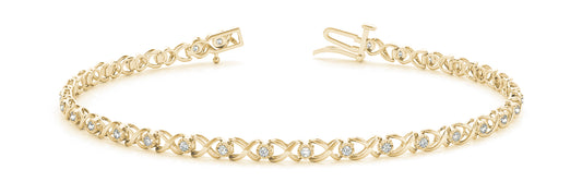 Luna Lightweight Diamond Bracelet