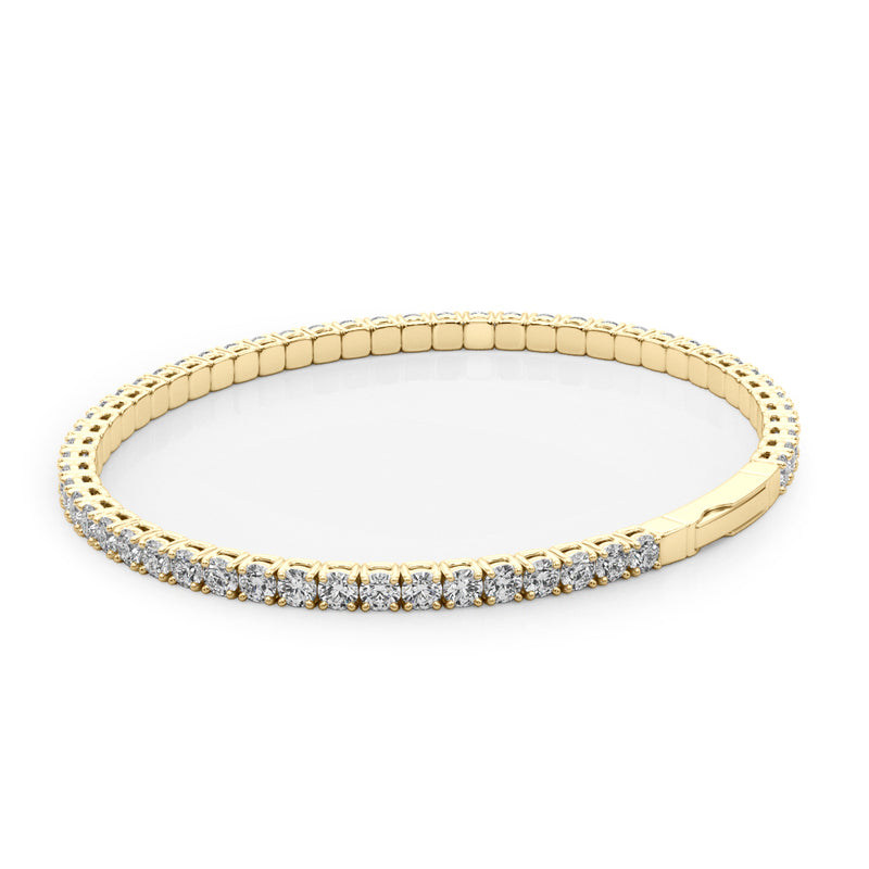 Lisa Flexible Diamond Tennis Bangle