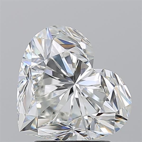 3.03 Carat H VS1 Heart Natural Diamond