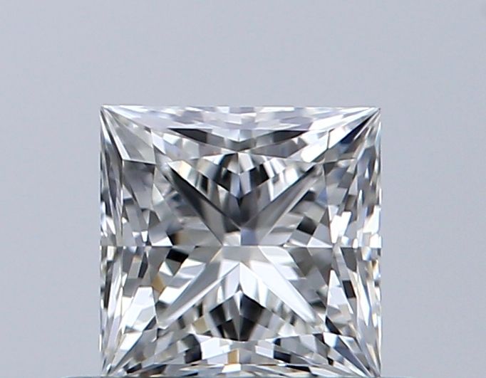 0.50 Carat I VVS1 Princess Natural Diamond
