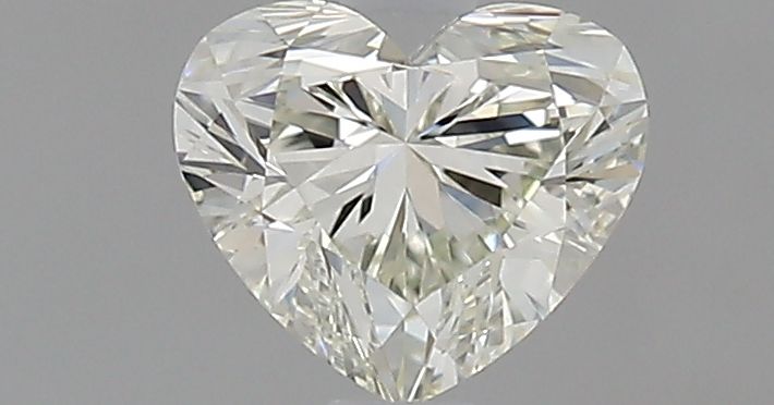 0.52 Carat I VVS1 Heart Natural Diamond