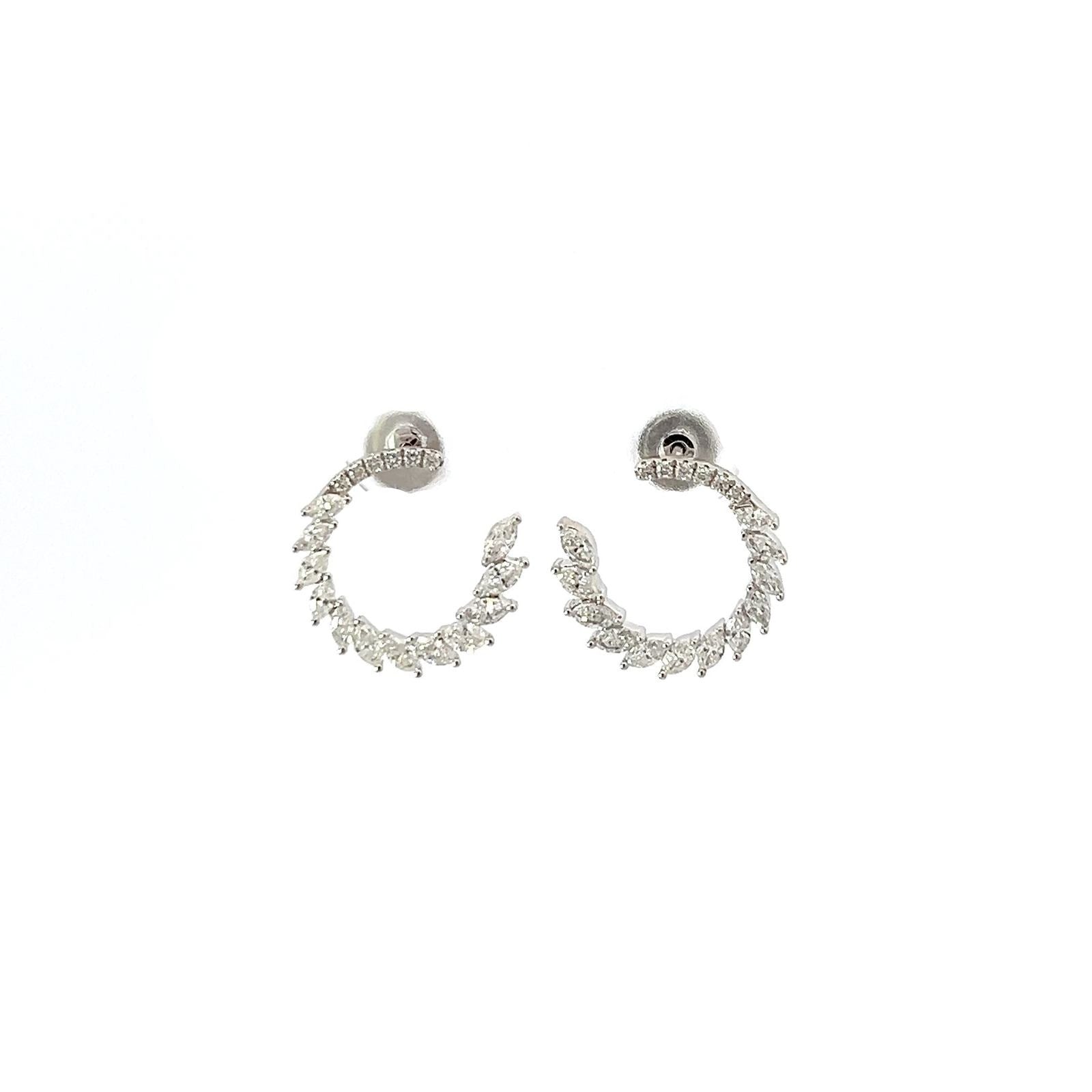 0.94ctw Diamond earrings