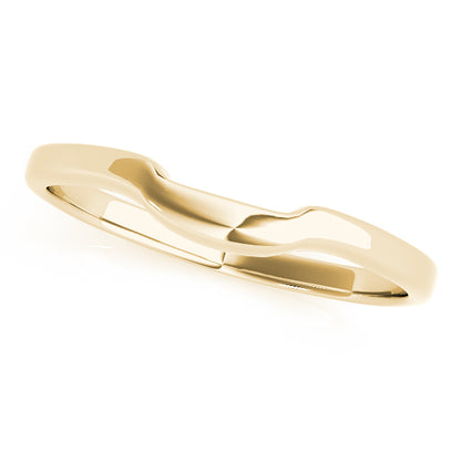 Adle Curved Comfort-fit Women's Wedding Band