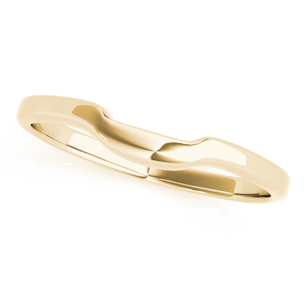 Adele Curved Comfort Fit Wedding Band