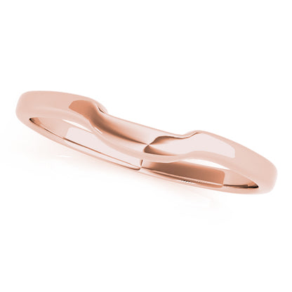 Adle Curved Comfort-fit Women's Wedding Band