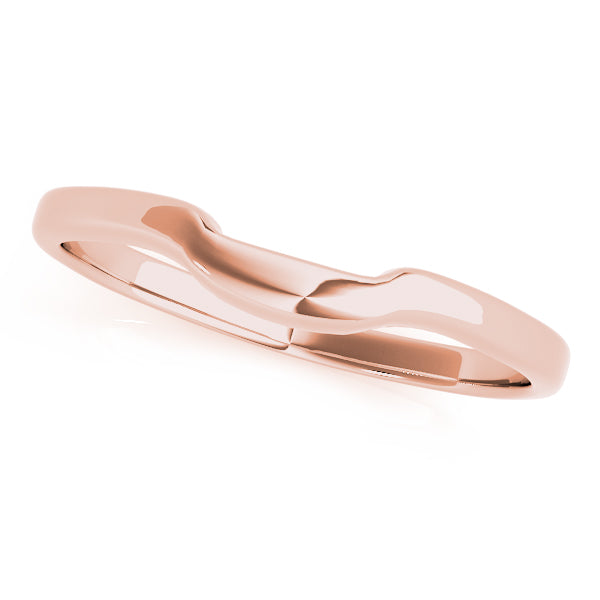 Adele Curved Comfort Fit Wedding Band