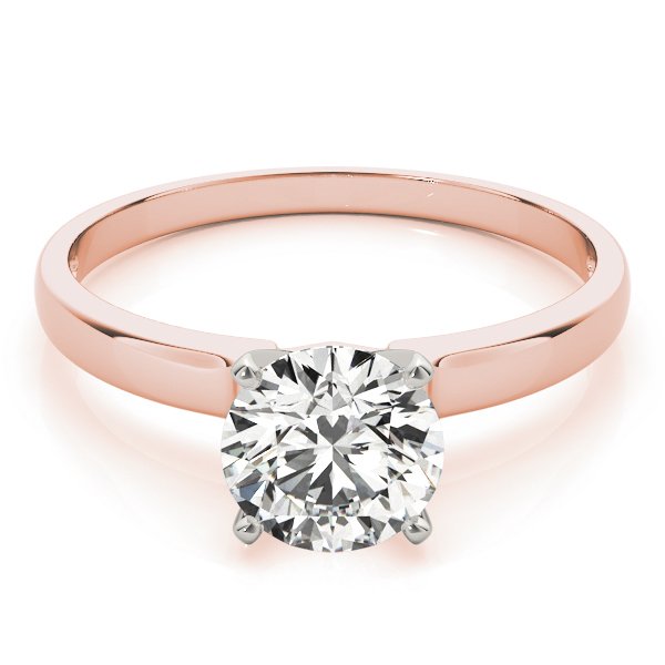 Mara Round Solitaire Engagement Ring