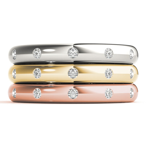 Yvette Diamond Stackable Band