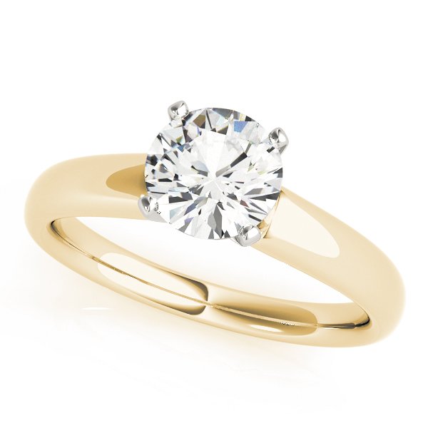 Alba Round Solitaire Engagement Ring