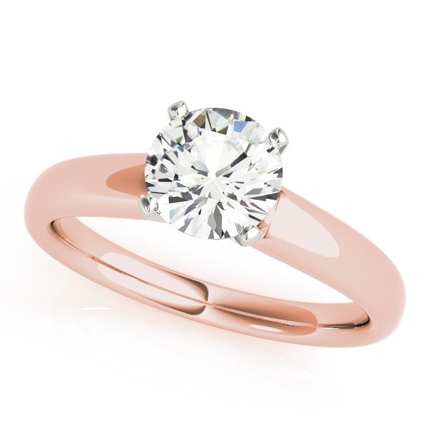 Alba Round Solitaire Engagement Ring