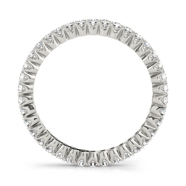 Prong-Set Diamond Eternity Wedding Band – 0.28 ct