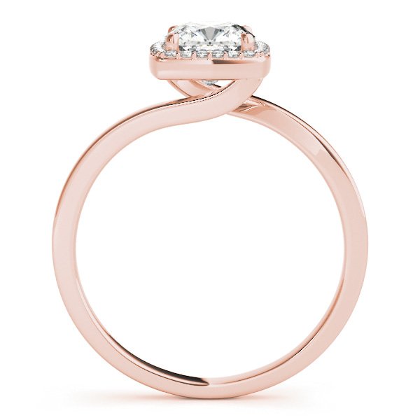 Lotte Cushion Halo Engagement Ring