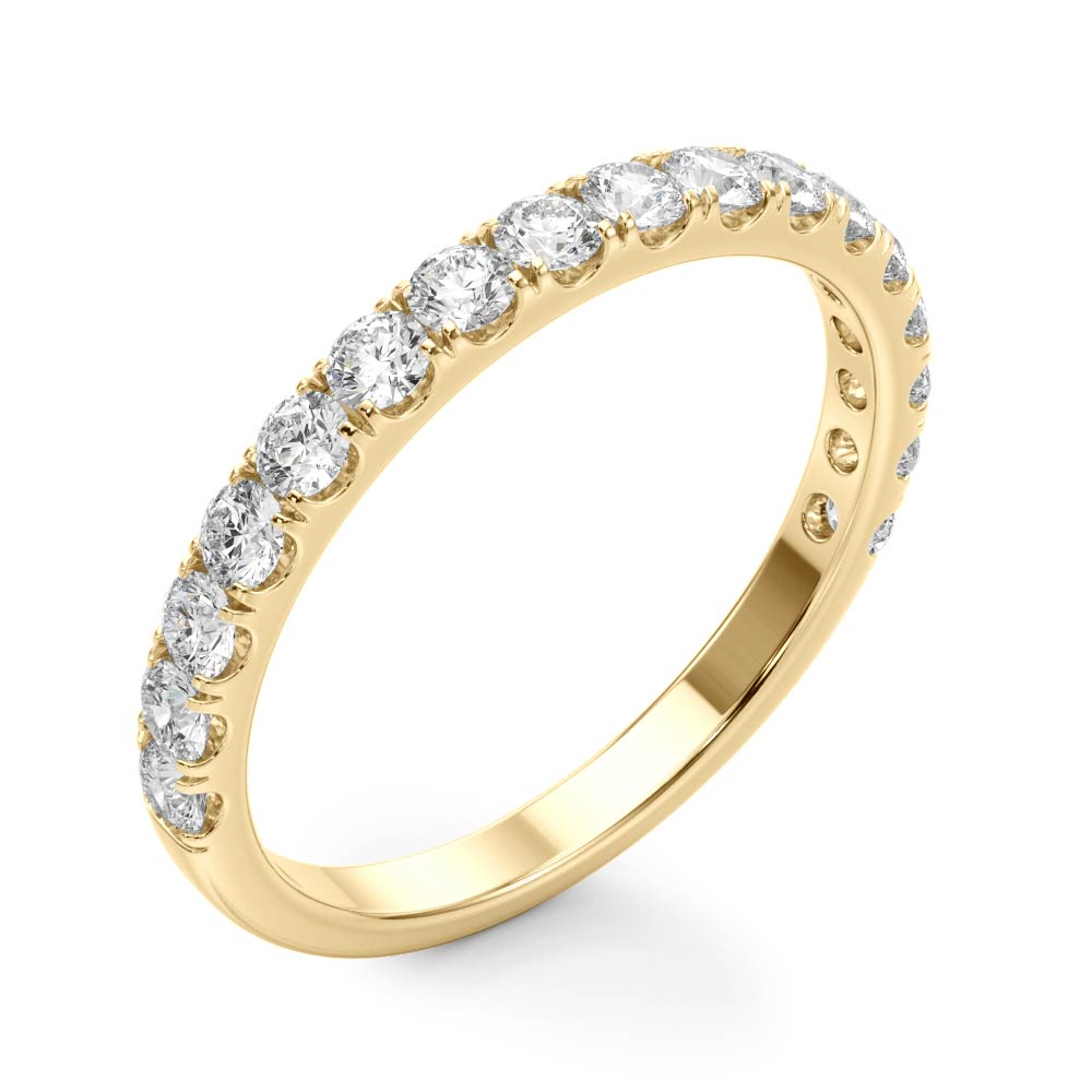 Christelle Diamond Accent Half-eternity Band