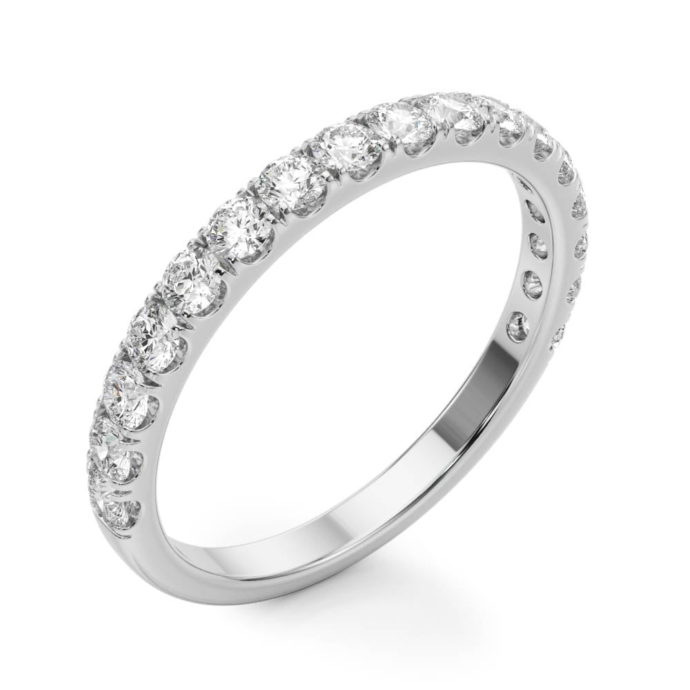 Christelle Diamond Accent Half-eternity Band