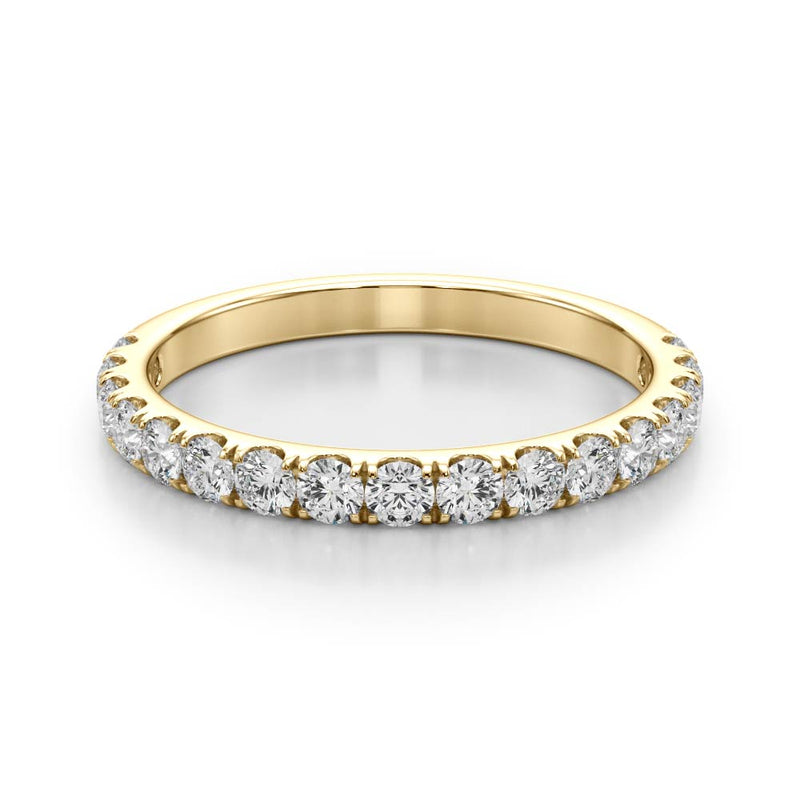 Christelle Diamond Accent Half Eternity Band