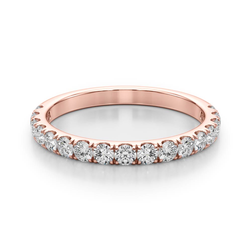 Christelle Diamond Accent Half-eternity Band