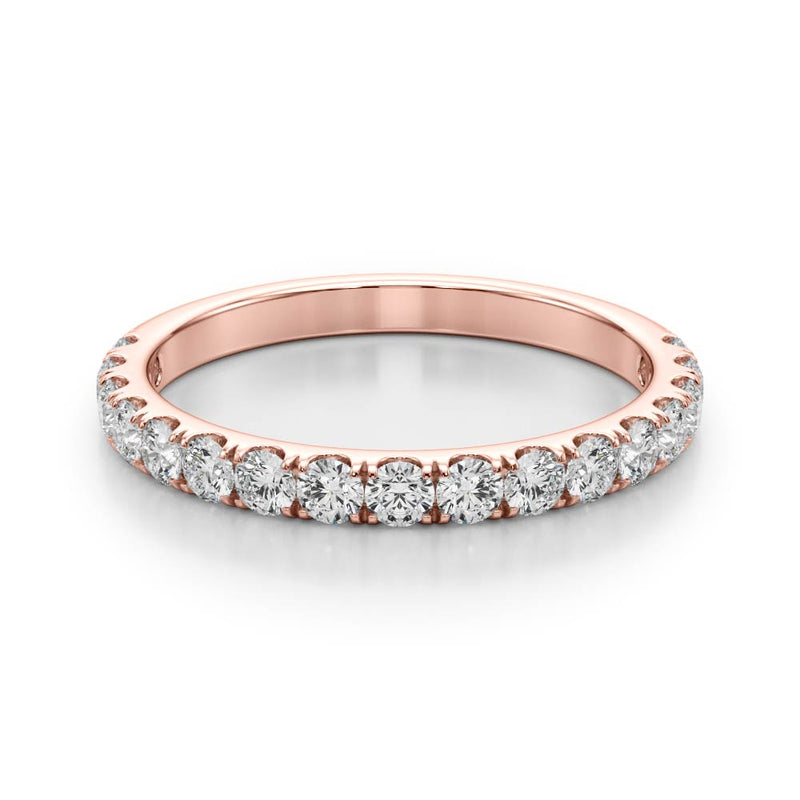 Christelle Diamond Accent Half Eternity Band