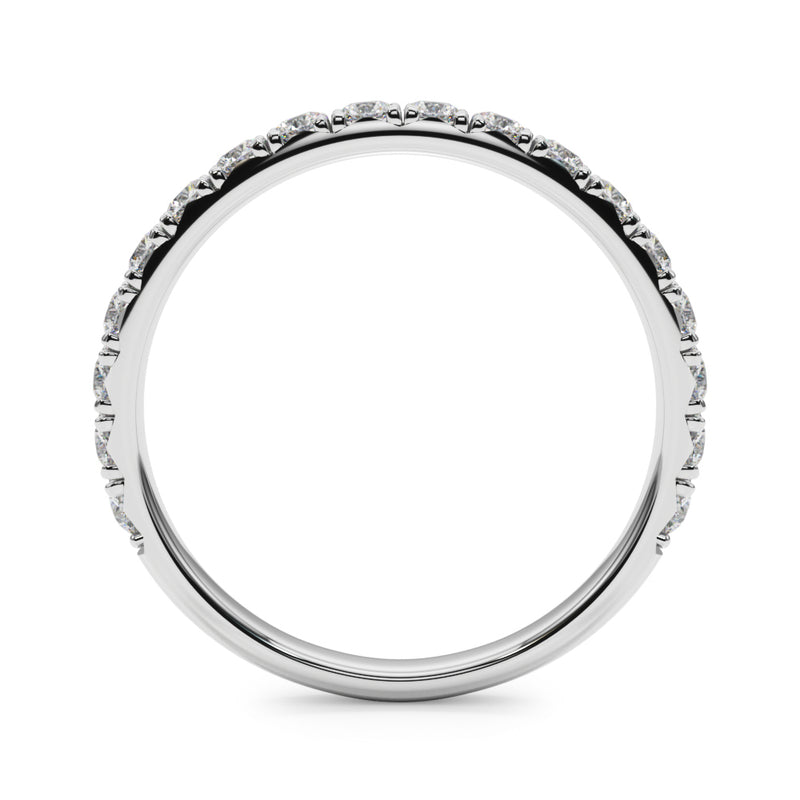 Marguerite Straight Diamond Wedding Band