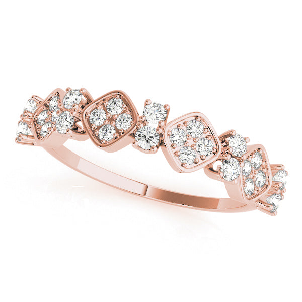 Prong-Set Diamond Stackable Wedding Band – 0.36 ct