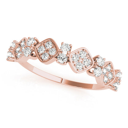 Prong-Set Diamond Stackable Wedding Band – 0.36 ct