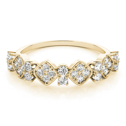 Prong-Set Diamond Stackable Wedding Band – 0.36 ct
