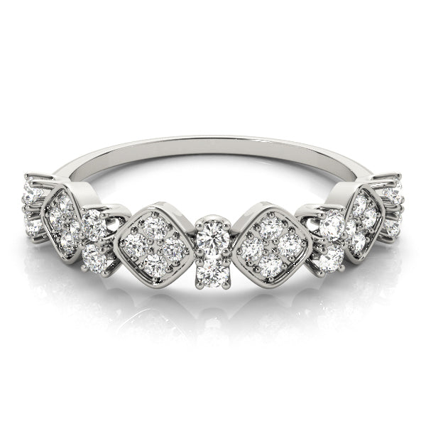 Prong-Set Diamond Stackable Wedding Band – 0.36 ct