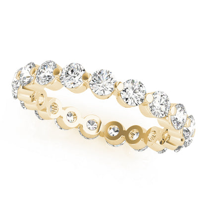 Delphine Single Shared-prong Eternity Ring